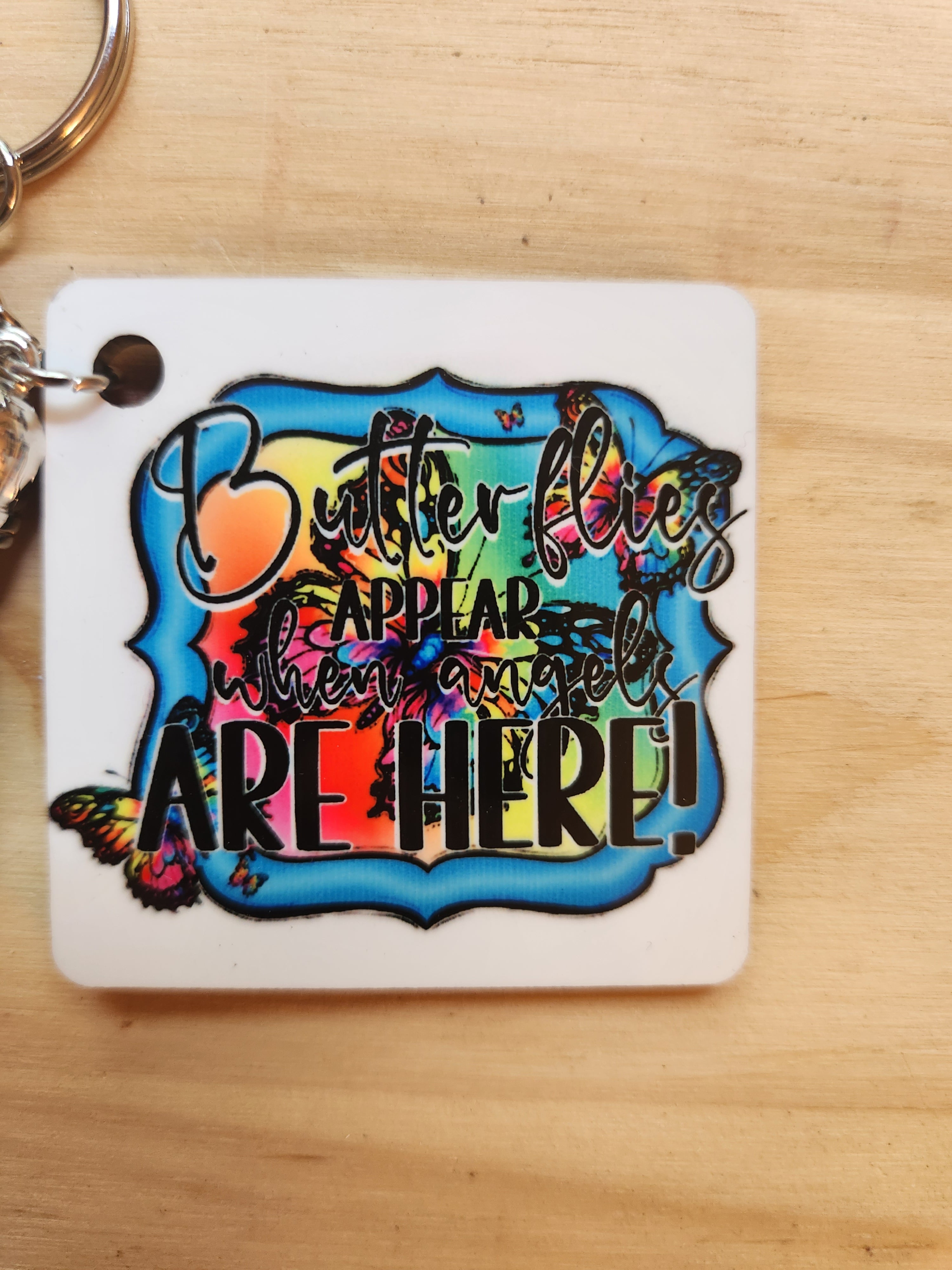 Butterflies & Angels - Keychain