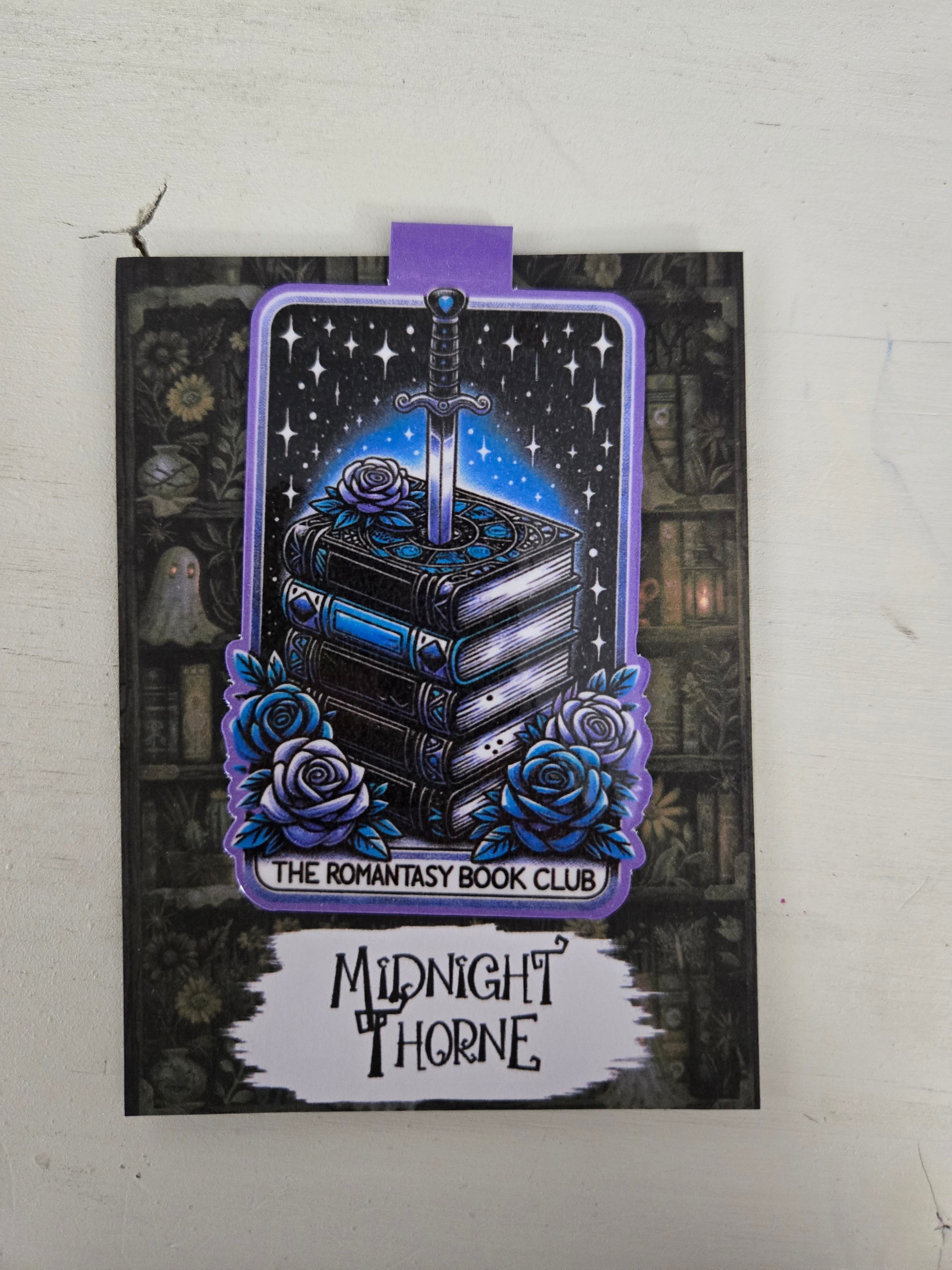 Romantasy Book Club Tarot Blue - Magnetic Bookmark