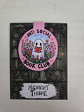 Anti Social Book Club Ghostie - Magnetic Bookmark
