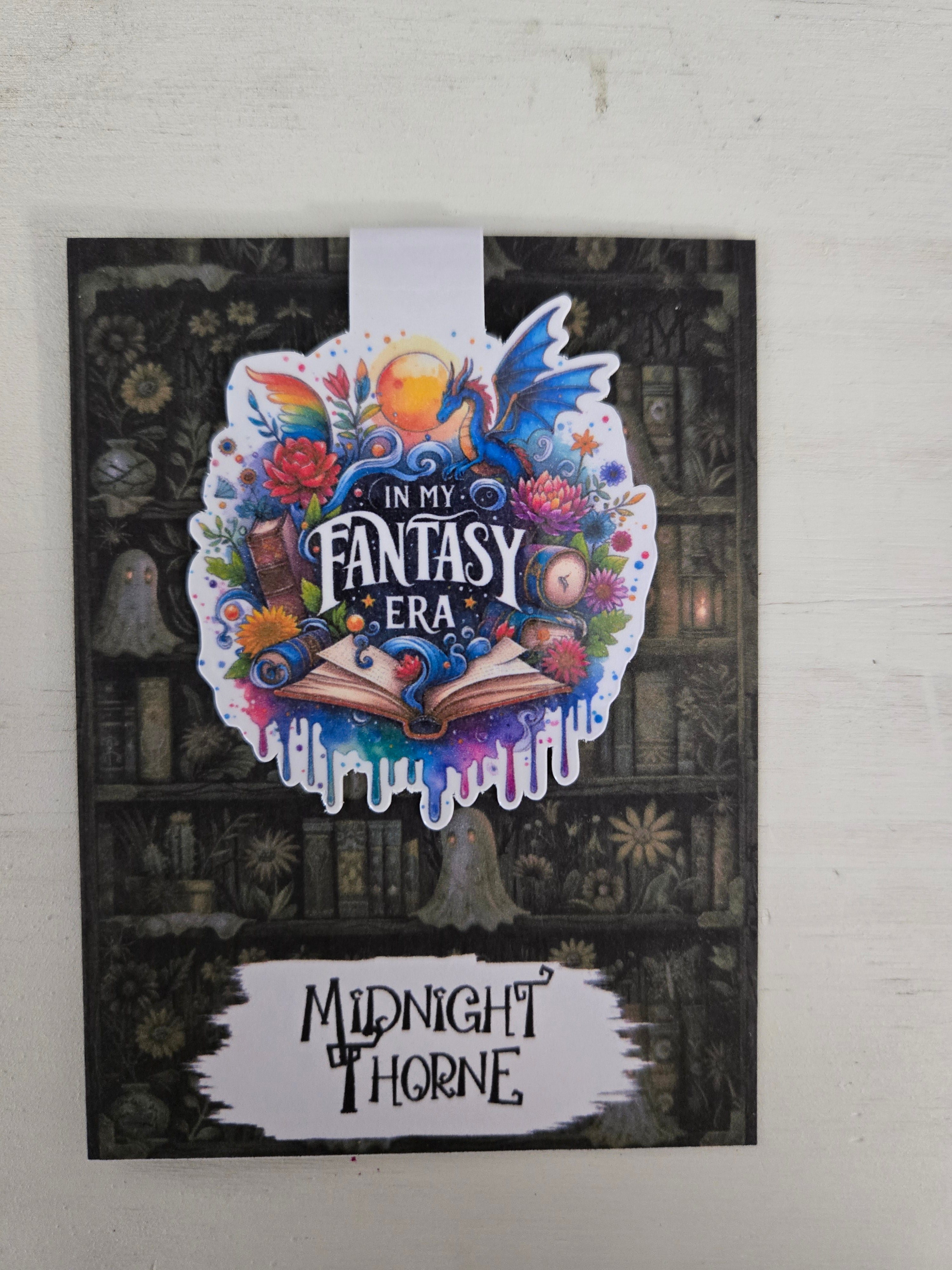 In My Fantasy Era Watercolor - Magnetic Bookmark