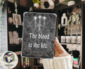 Blood is the Life | Kindle Insert for Clear Case | Optional Lamination