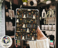 Fall Ghosties Bookshelf | Kindle Insert for Clear Case | Optional Lamination