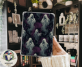 Lady in Purple | Kindle Insert for Clear Case | Optional Lamination