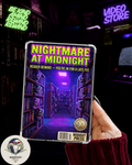 Nightmare at Midnight 90s Horror Kindle Insert