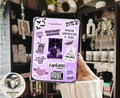 Purple Fantasy  |  Romantasy Kindle Insert for Clear Case | Optional Lamination