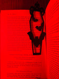 Coffin Bat Laser Cut Acrylic Bookmark | Gothic Vampire | Dark Academia Reader Gift